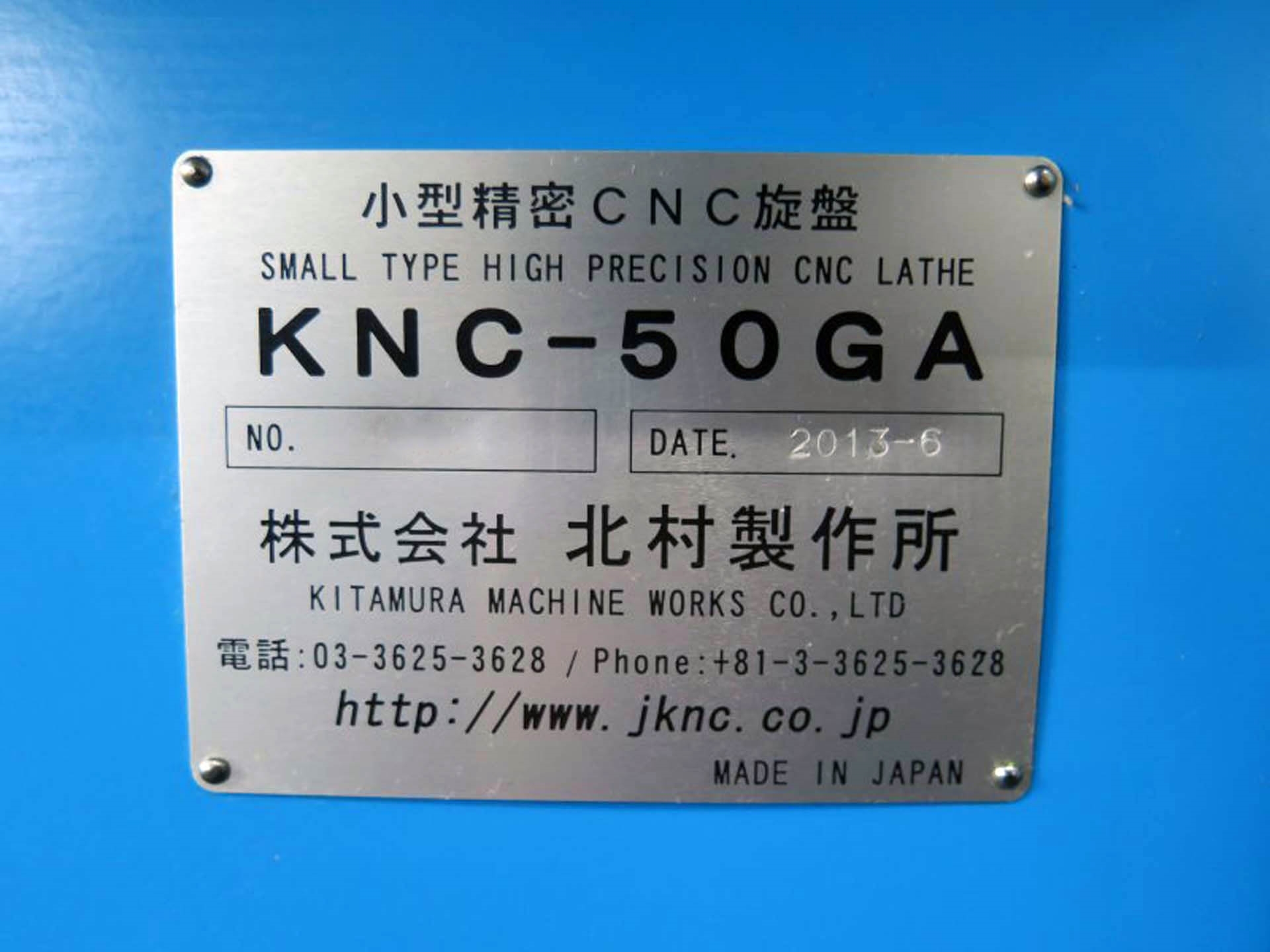 Photo Used KITAMURA KNC-50GA For Sale