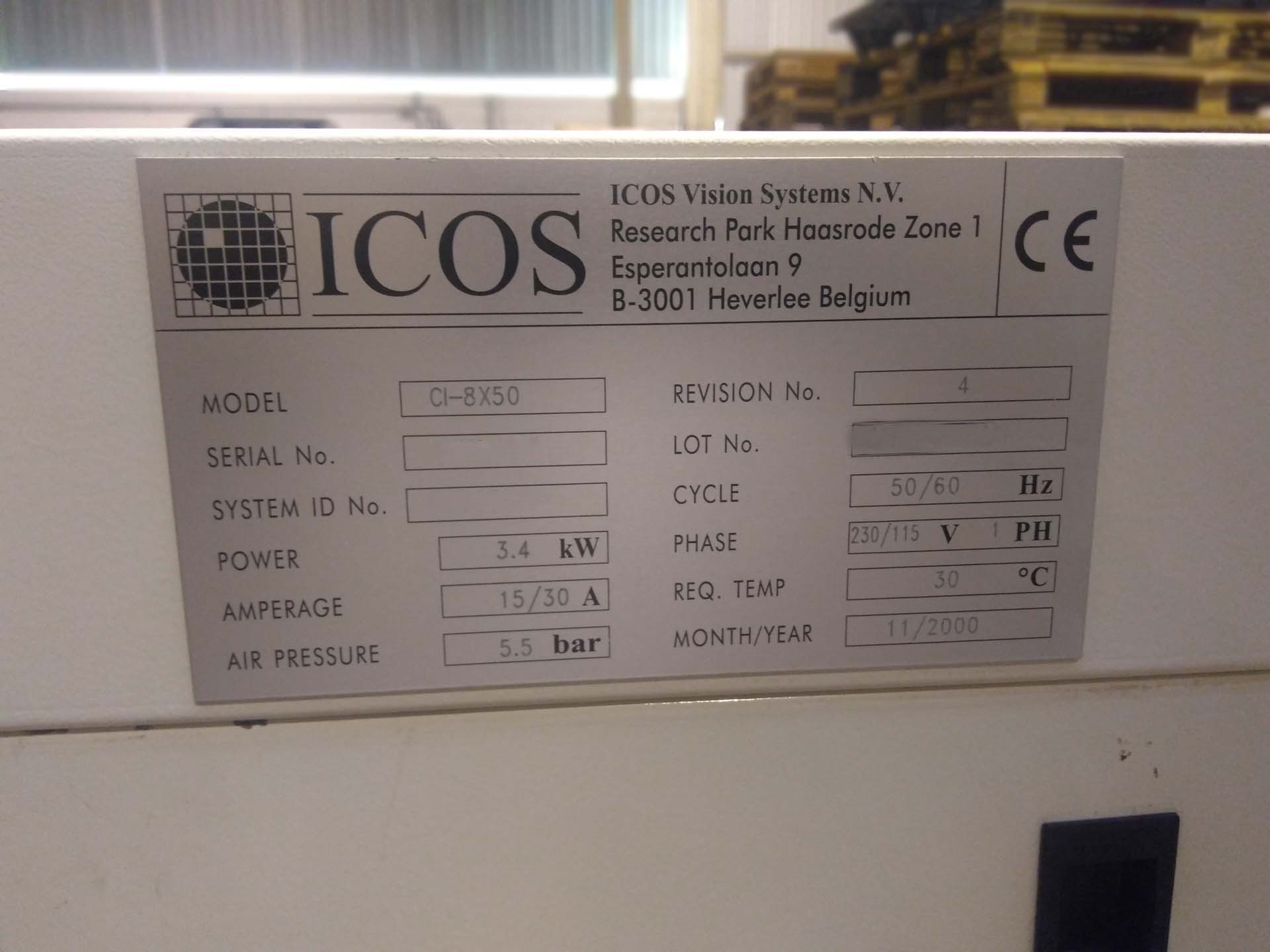 图为 已使用的 KLA / ICOS CI 8250 待售