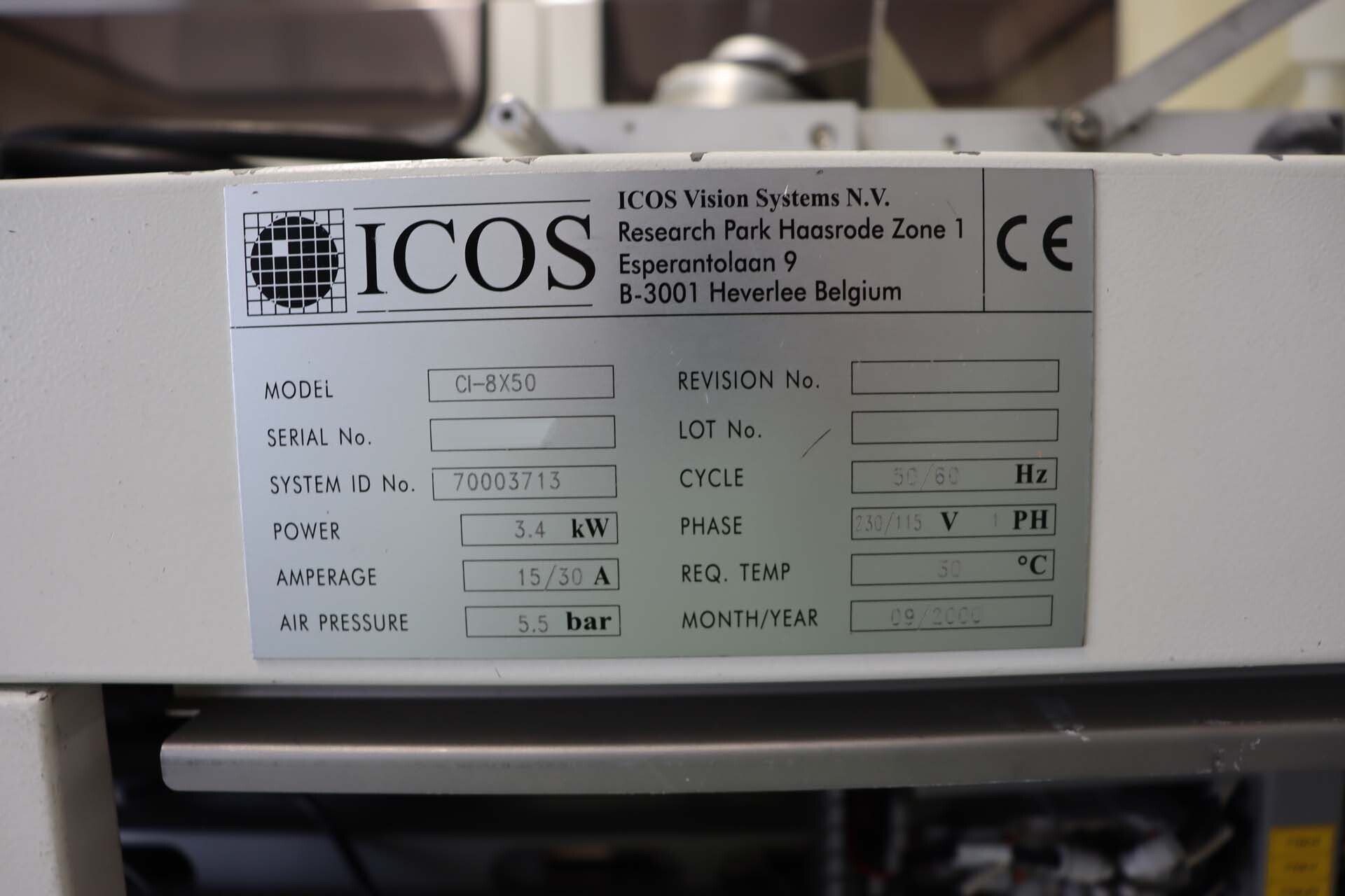 圖為 已使用的 KLA / ICOS CI 8250 待售