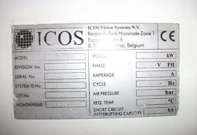 圖為 已使用的 KLA / ICOS CI-T120 待售