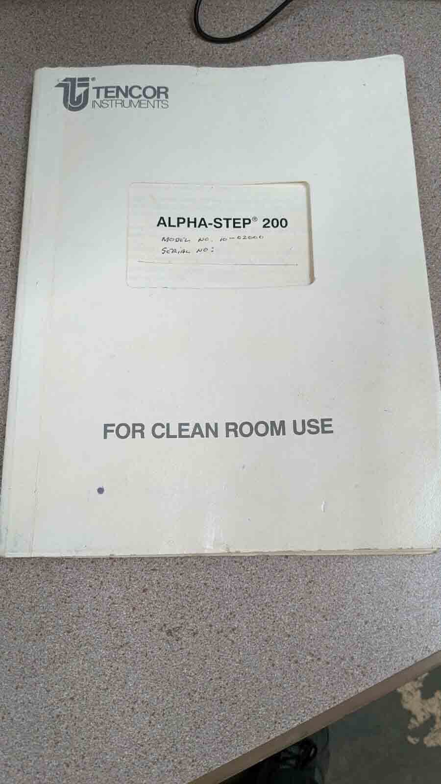 Photo Used KLA / TENCOR Alpha Step 200 For Sale