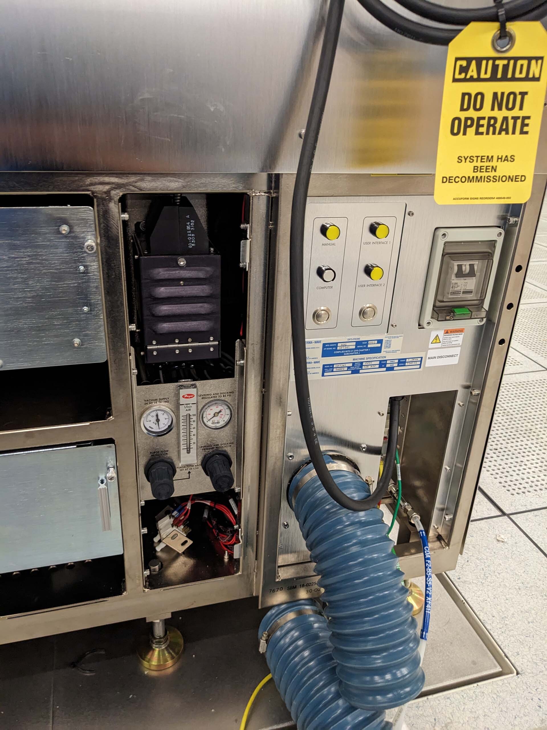 Photo Used KLA / TENCOR / THERMA-WAVE OPTIPROBE 7341 For Sale