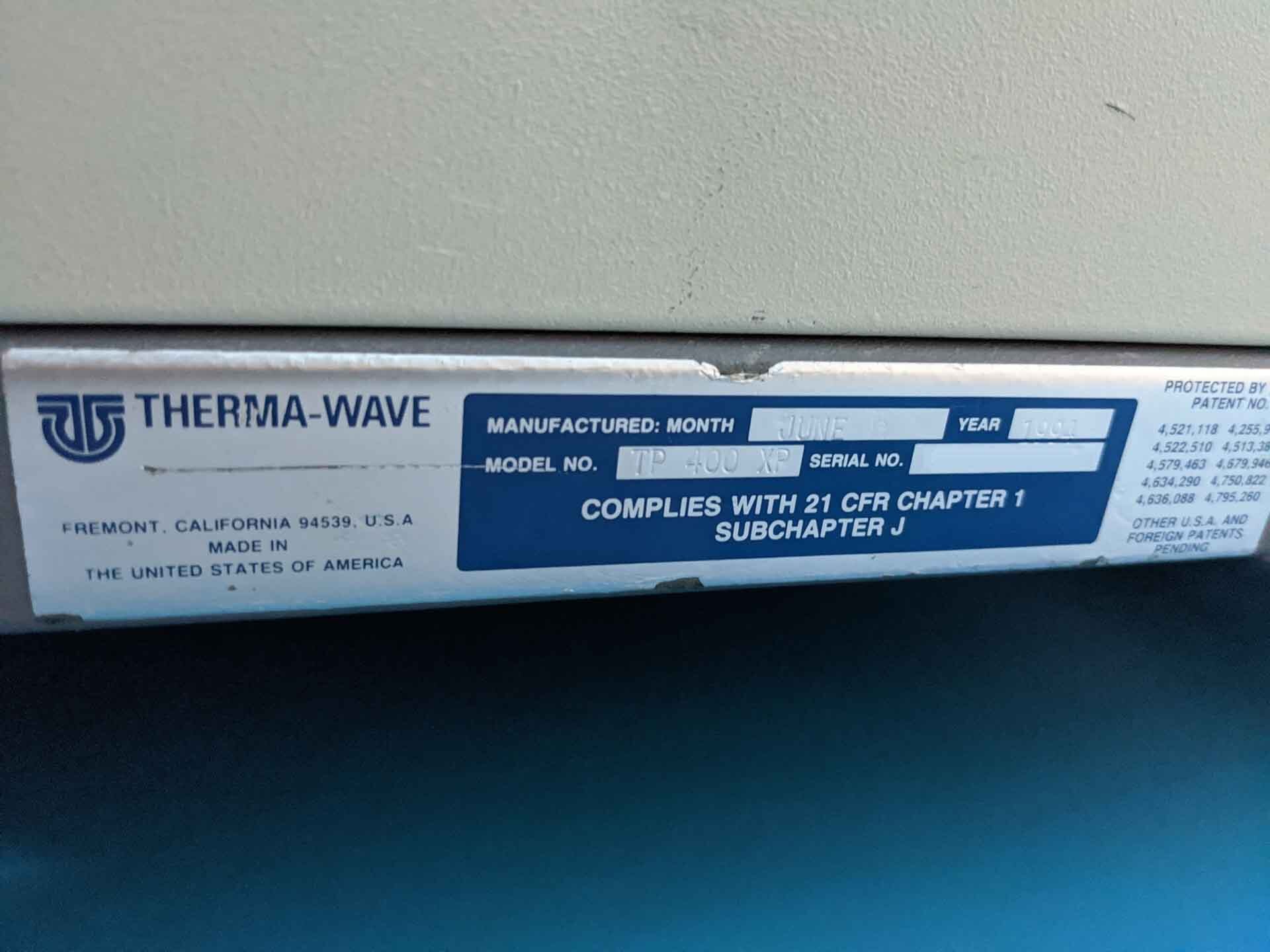フォト（写真） 使用される KLA / TENCOR / THERMA-WAVE TP 400XP 販売のために