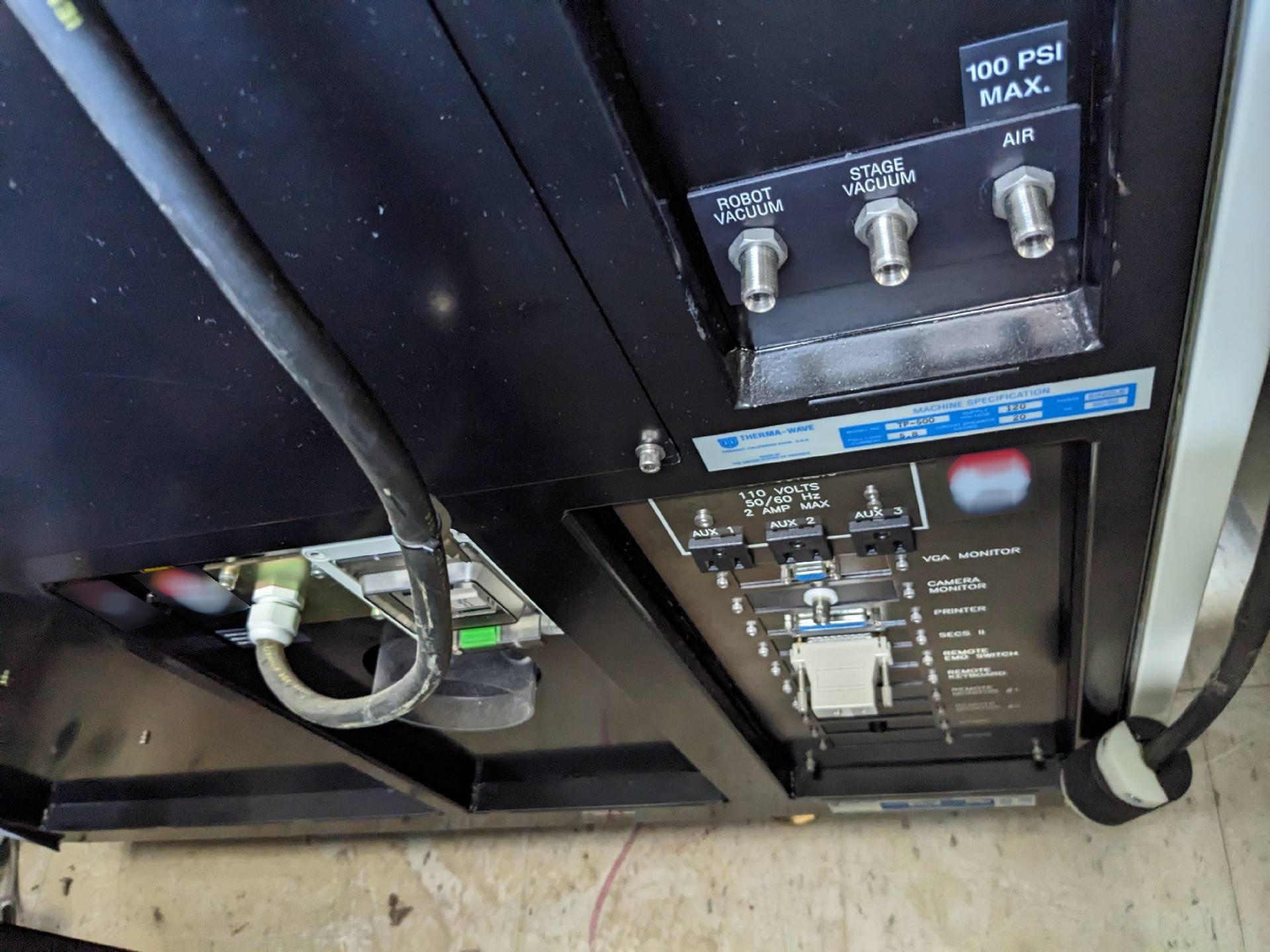 Photo Used KLA / TENCOR / THERMA-WAVE TP 500 For Sale