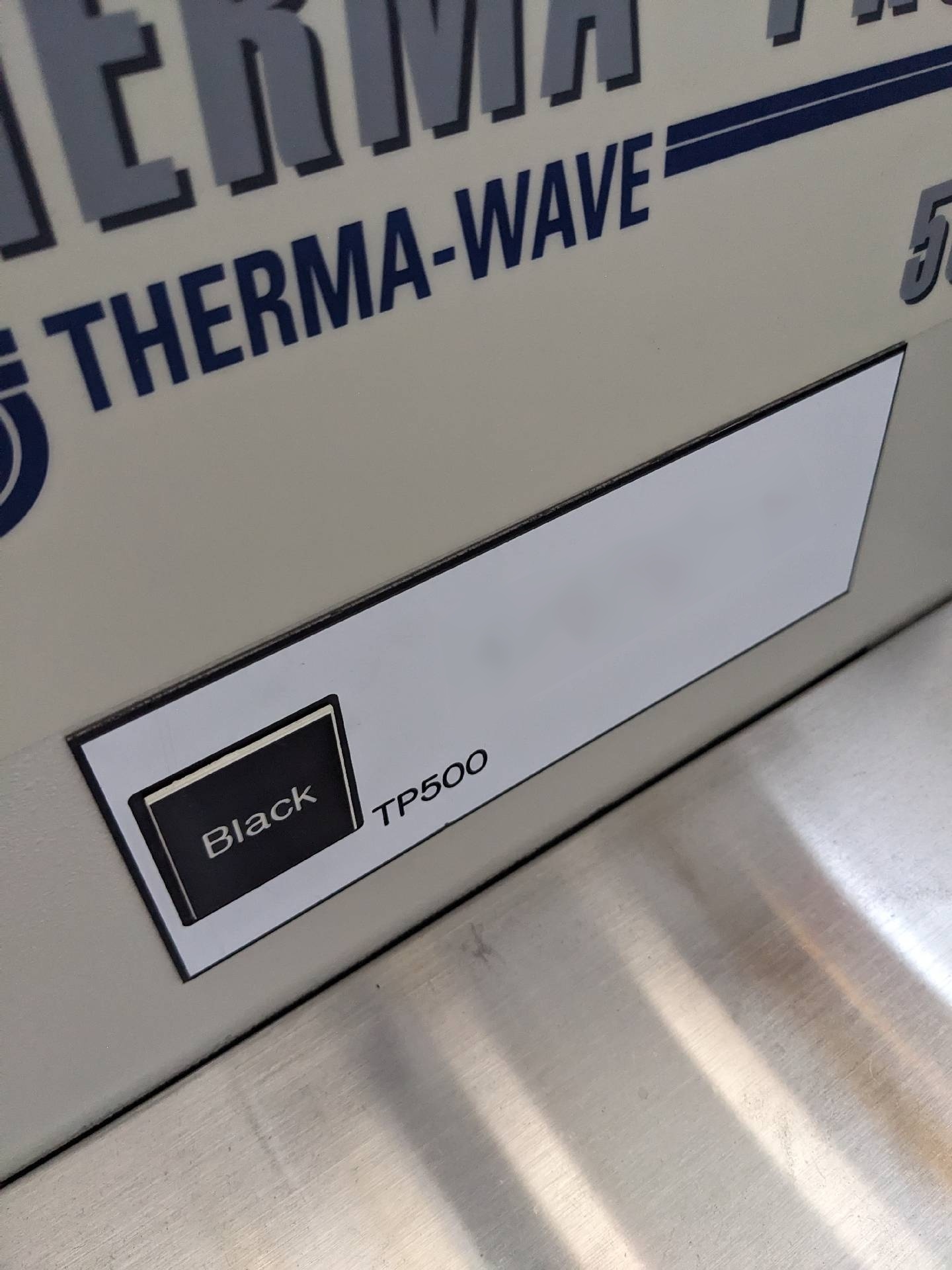 Photo Used KLA / TENCOR / THERMA-WAVE TP 500 For Sale