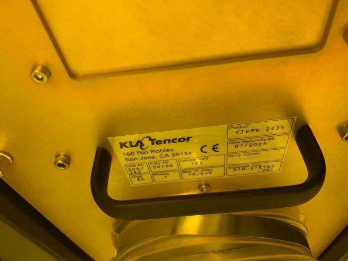 圖為 已使用的 KLA / TENCOR 2435 Viper 待售