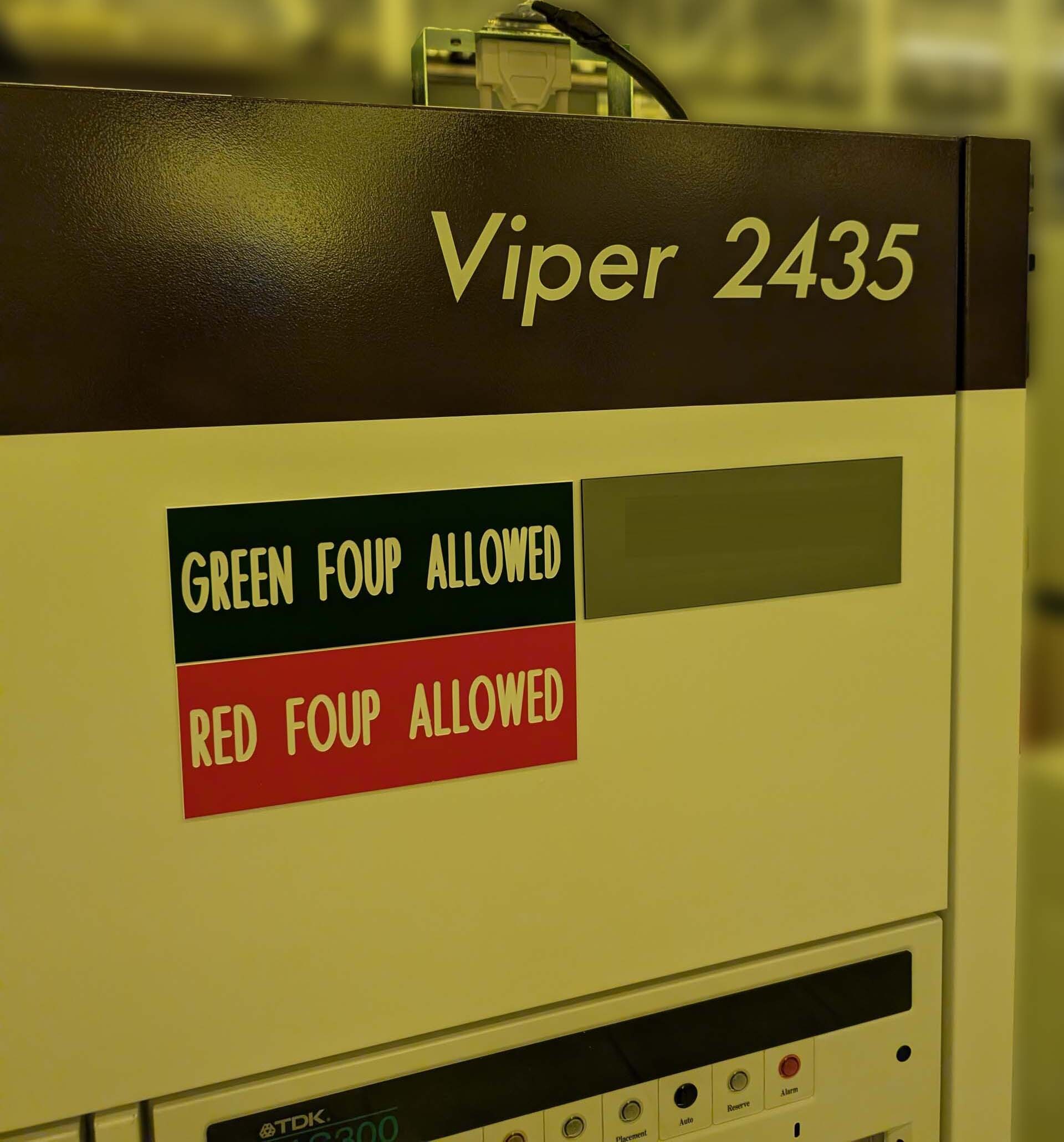 图为 已使用的 KLA / TENCOR 2435 Viper 待售