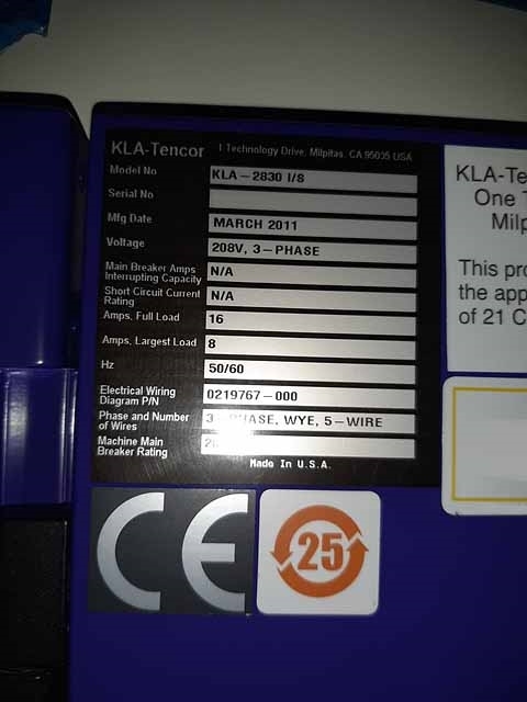 圖為 已使用的 KLA / TENCOR 2830 CI 待售