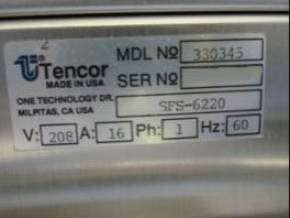 Photo Used KLA / TENCOR 6220 Surfscan For Sale