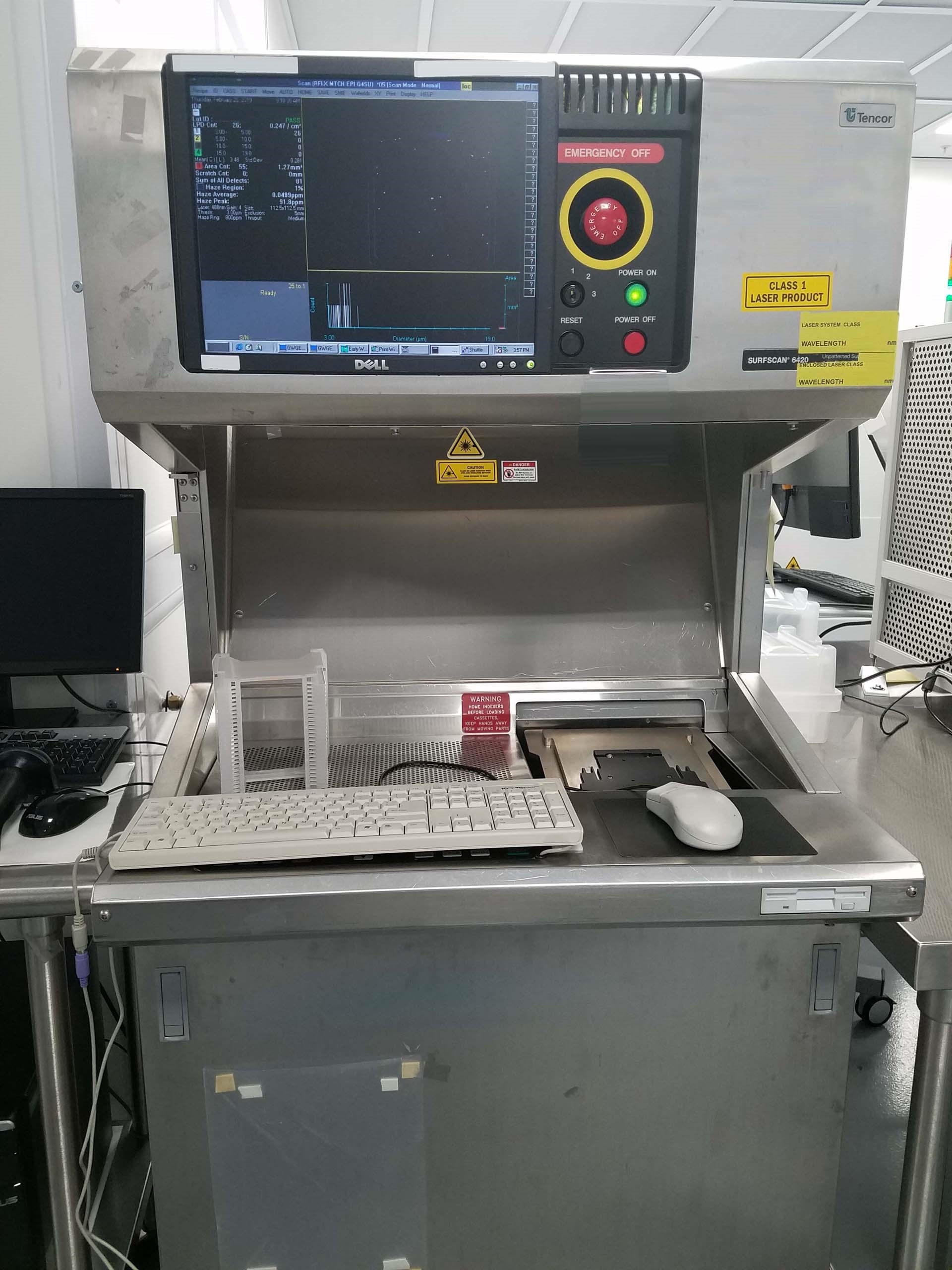 KLA / TENCOR / PROMETRIX 6420 Surfscan Wafer Tester used for sale price ...