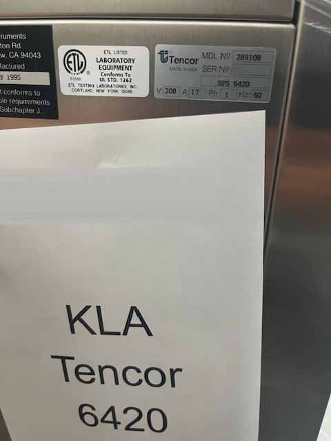 Photo Used KLA / TENCOR 6420 Surfscan For Sale