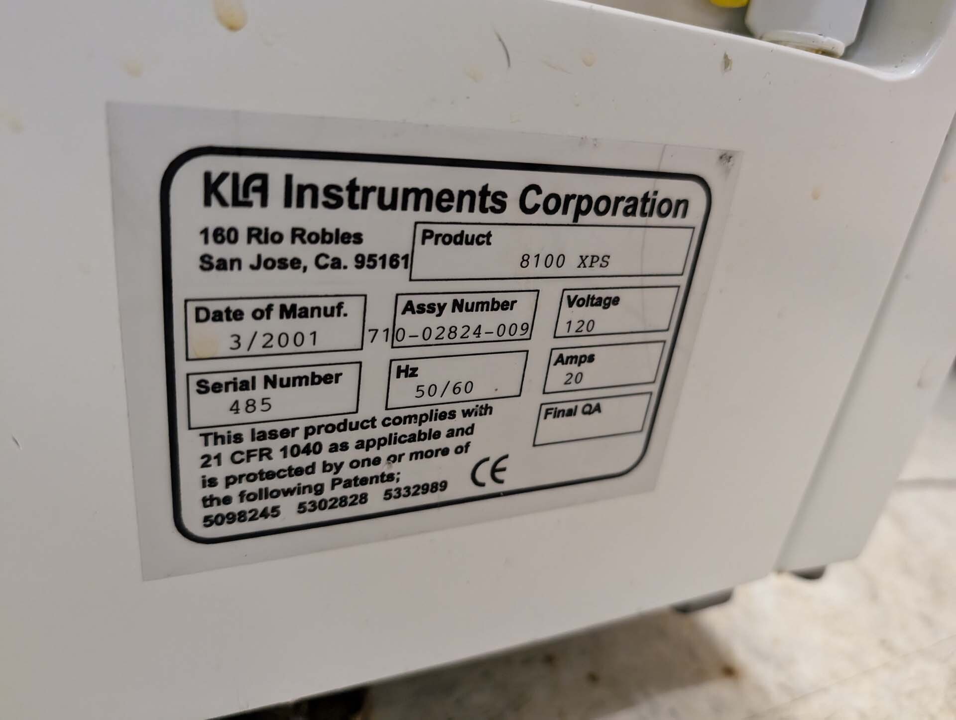 图为 已使用的 KLA / TENCOR 8100XPS 待售