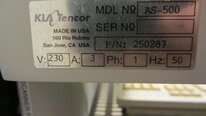 Photo Used KLA / TENCOR Alpha Step 500 For Sale