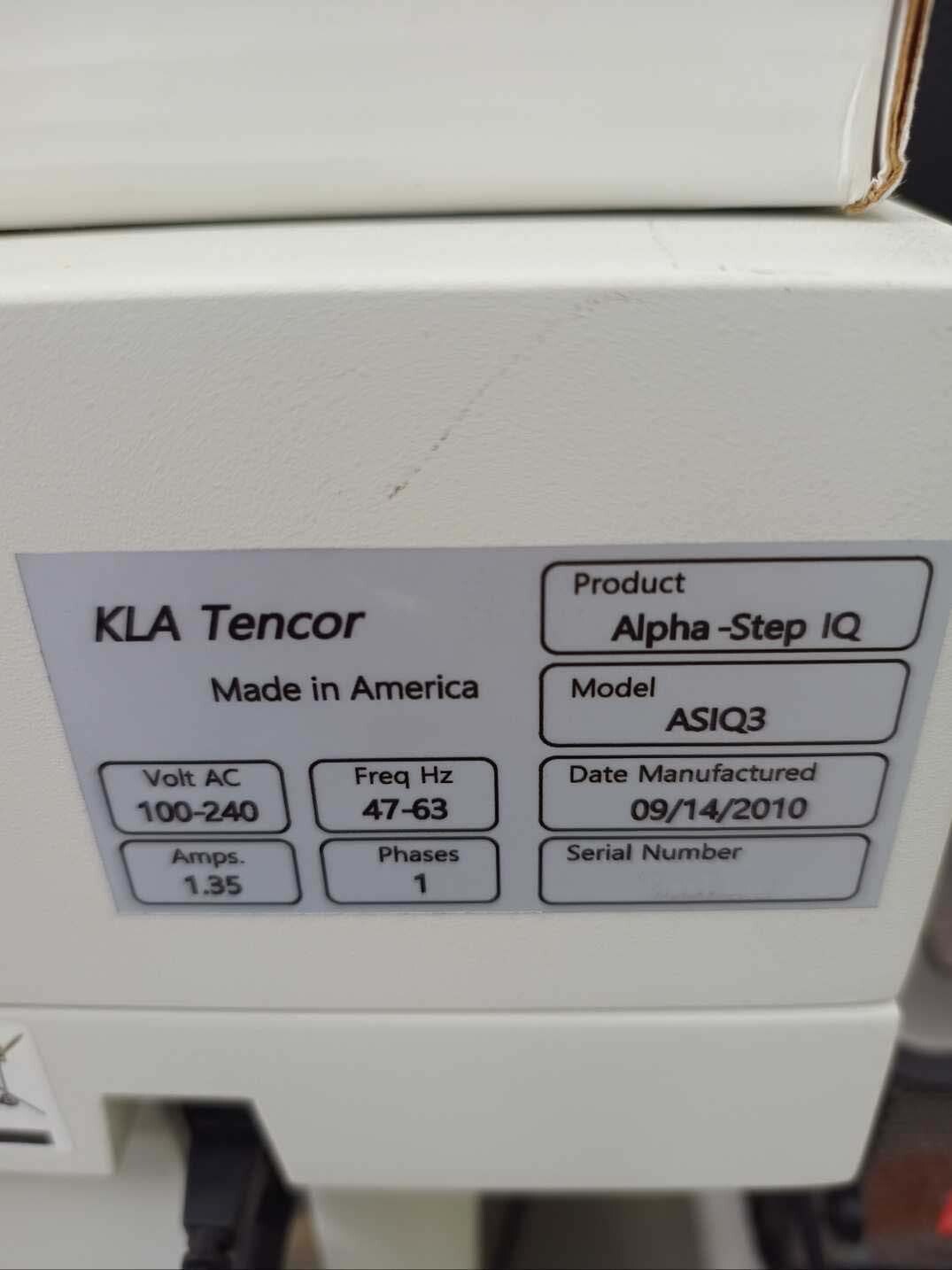 Foto Verwendet KLA / TENCOR Alpha Step IQ3 Zum Verkauf