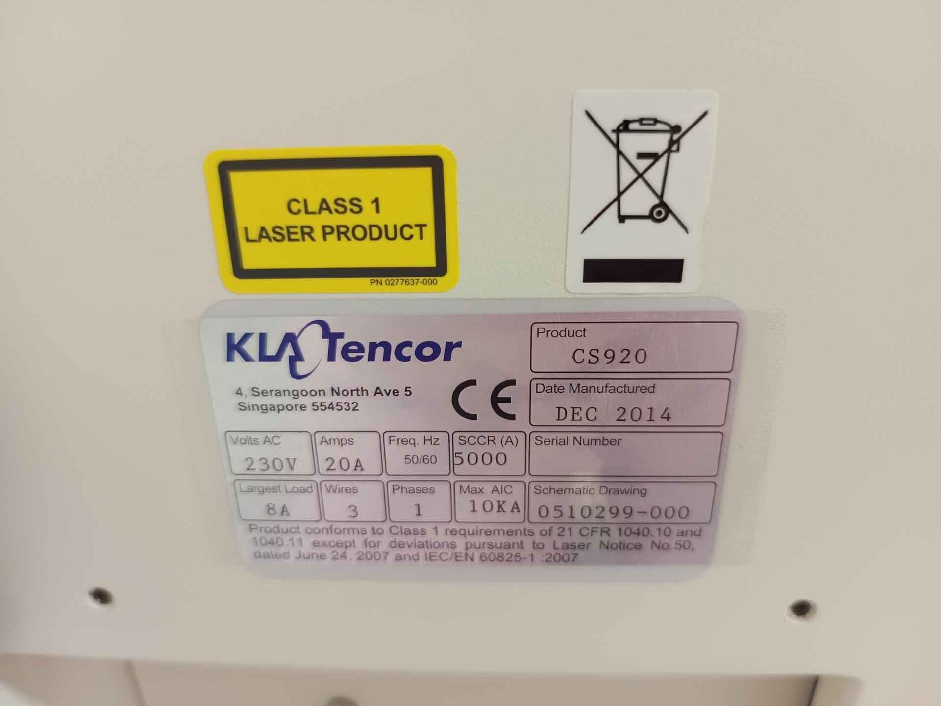 图为 已使用的 KLA / TENCOR Candela CS920 待售