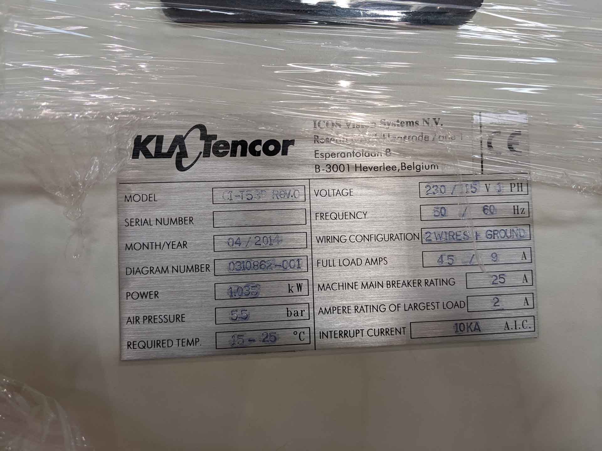 图为 已使用的 KLA / TENCOR CI-T53P 待售