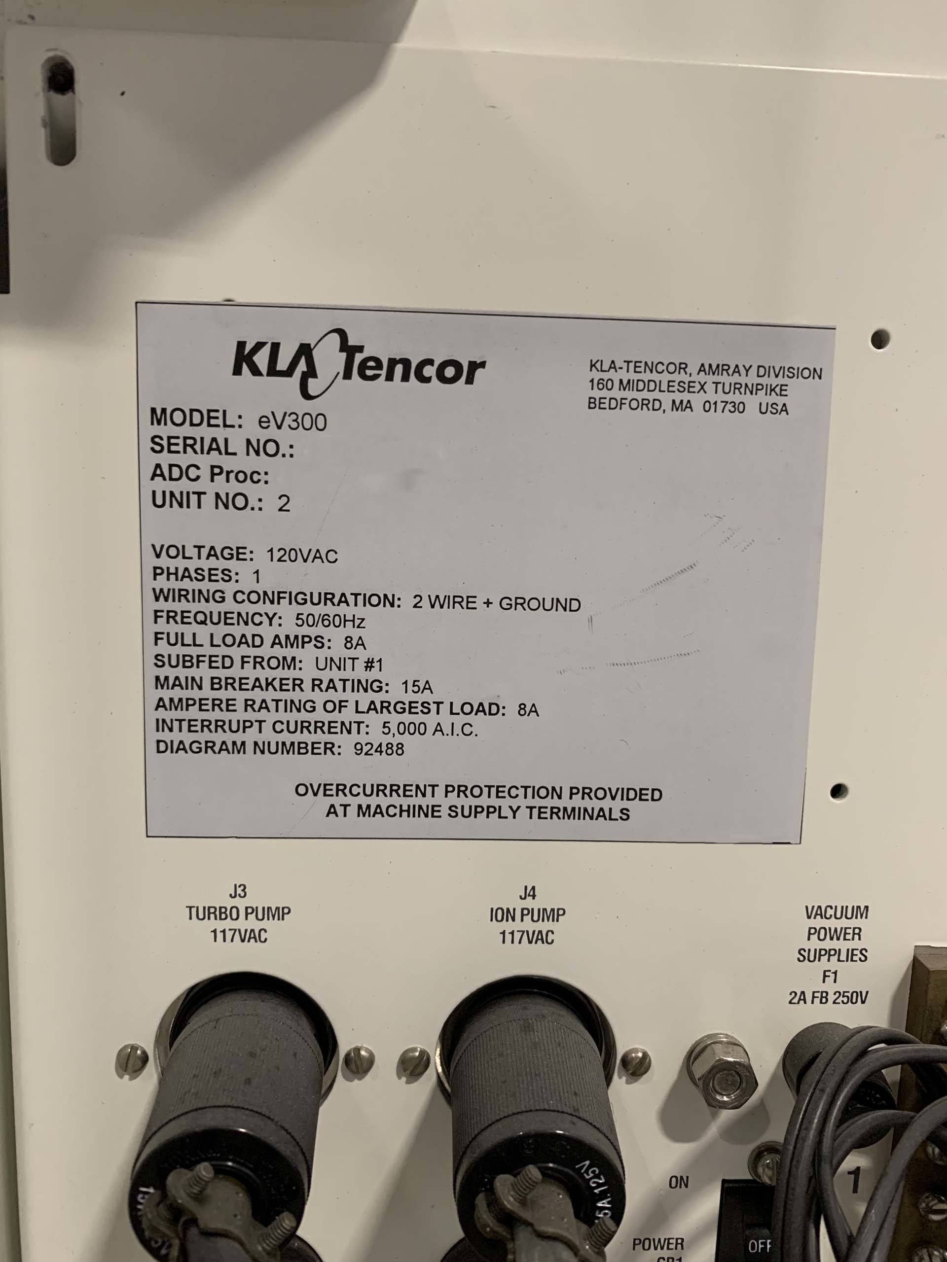 Foto Verwendet KLA / TENCOR EV300 Zum Verkauf