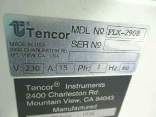 フォト（写真） 使用される KLA / TENCOR FLX-2908 販売のために