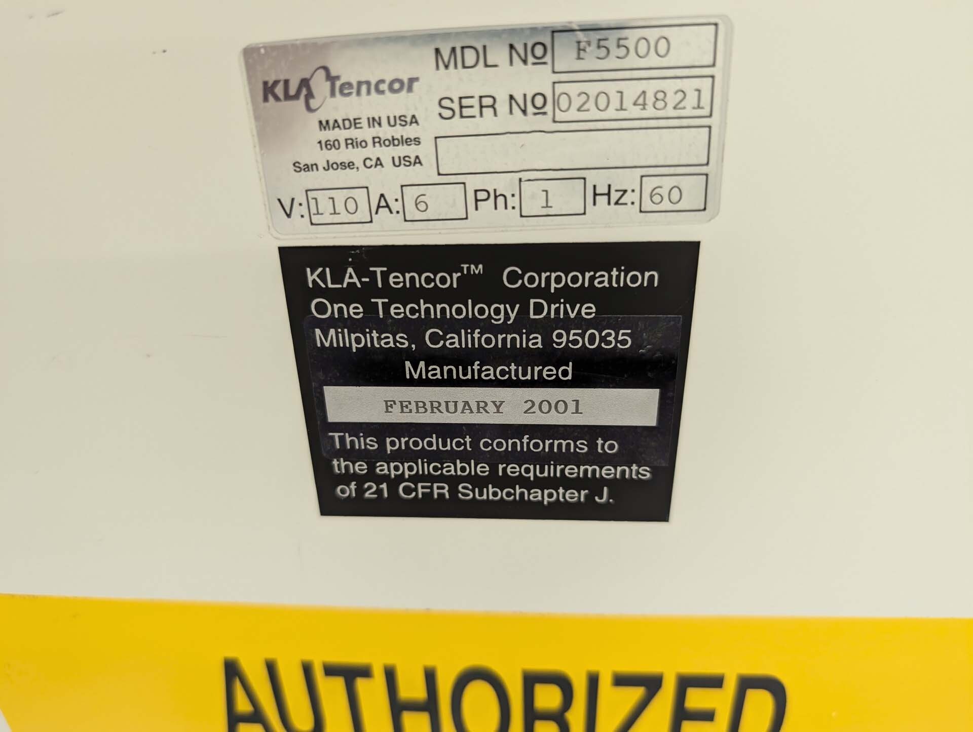 Foto Verwendet KLA / TENCOR FLX-5500 Zum Verkauf