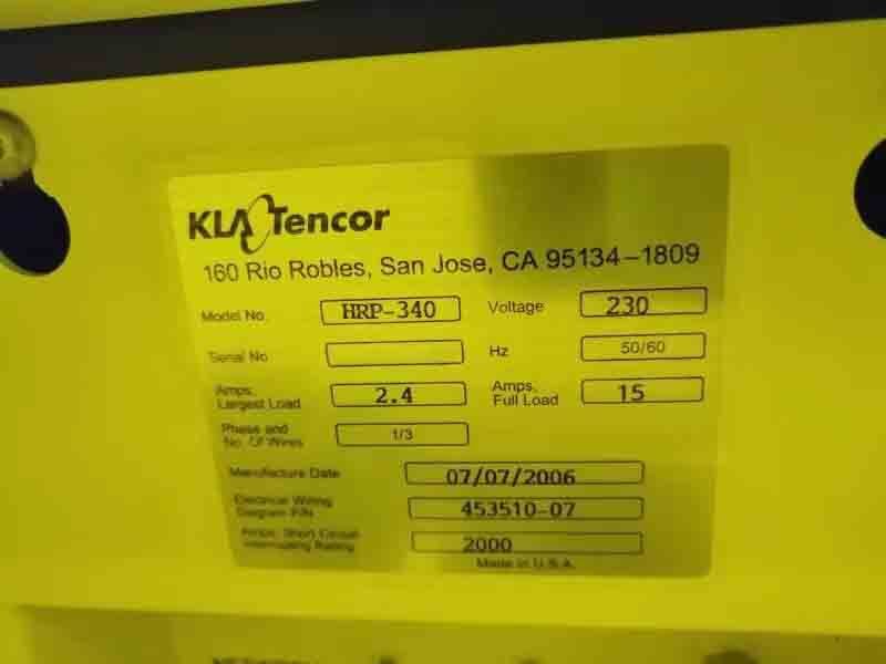 Photo Used KLA / TENCOR HRP 340 For Sale