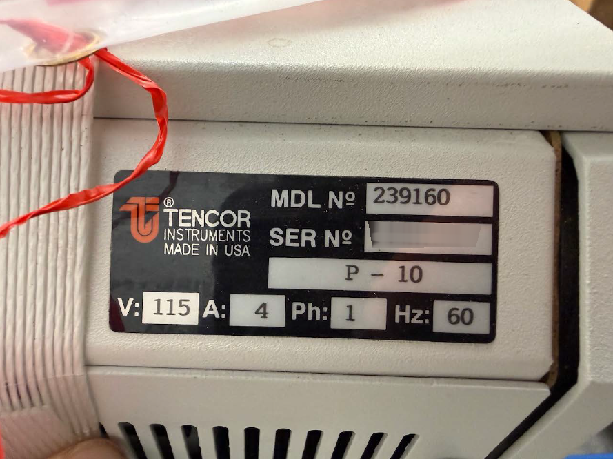 Photo Utilisé KLA / TENCOR P10 À vendre