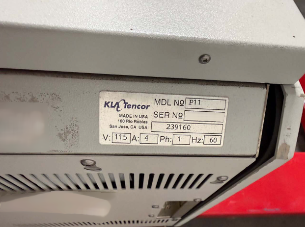 圖為 已使用的 KLA / TENCOR P11 待售