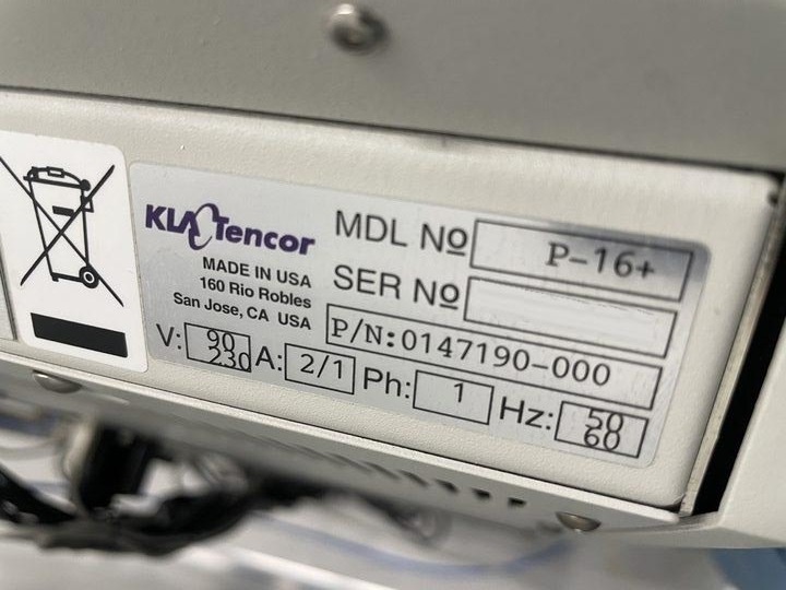 사진 사용됨 KLA / TENCOR P16+ 판매용