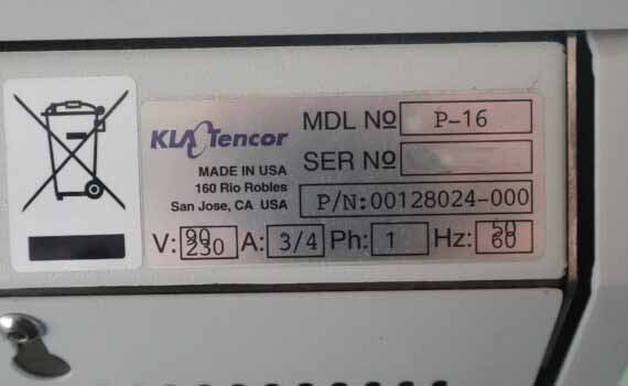 フォト（写真） 使用される KLA / TENCOR P16 販売のために
