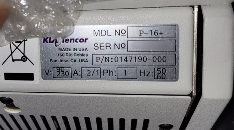 Foto Verwendet KLA / TENCOR P16+ Zum Verkauf