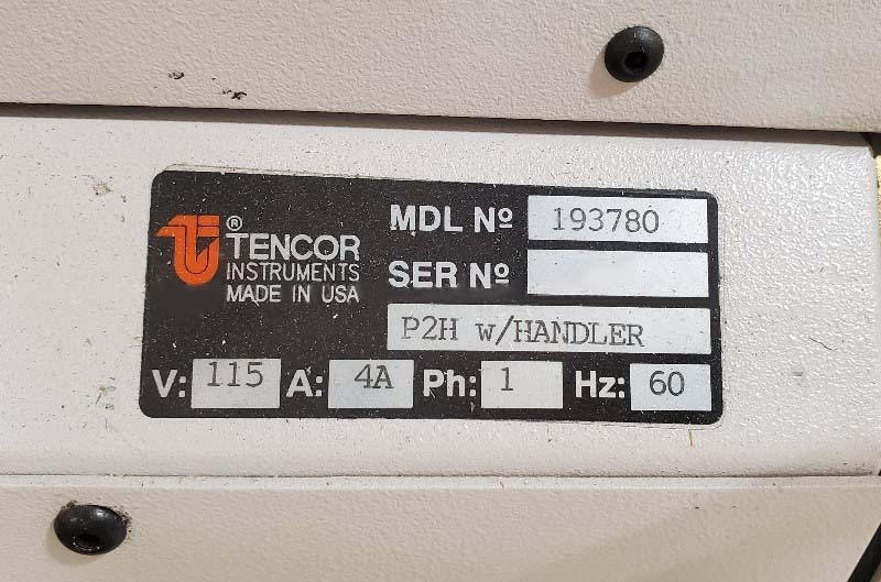 Photo Used KLA / TENCOR P2H For Sale