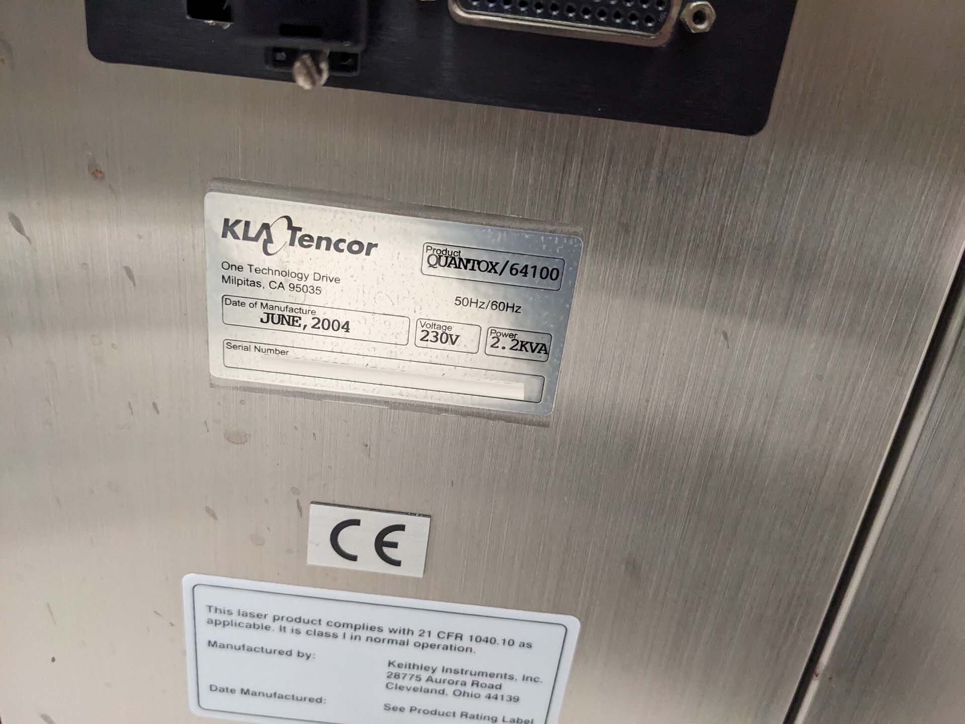 사진 사용됨 KLA / TENCOR Quantox 64100 판매용