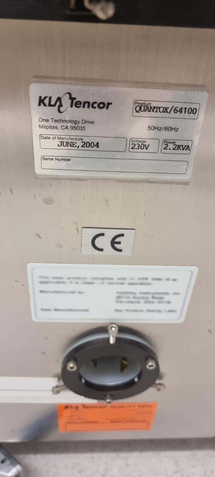 사진 사용됨 KLA / TENCOR Quantox 64100 판매용