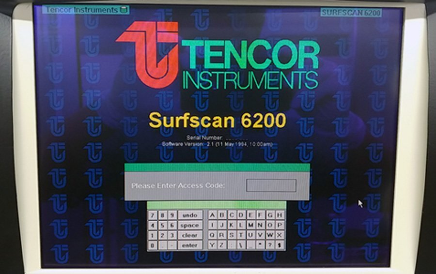圖為 已使用的 KLA / TENCOR 6200 Surfscan 待售