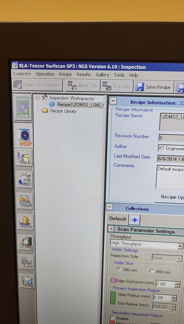 圖為 已使用的 KLA / TENCOR Surfscan SP3+ 待售
