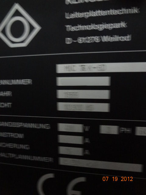 图为 已使用的 KLINGELNBERG Micronic 76 待售