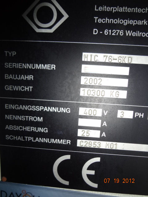 圖為 已使用的 KLINGELNBERG Micronic 76 待售