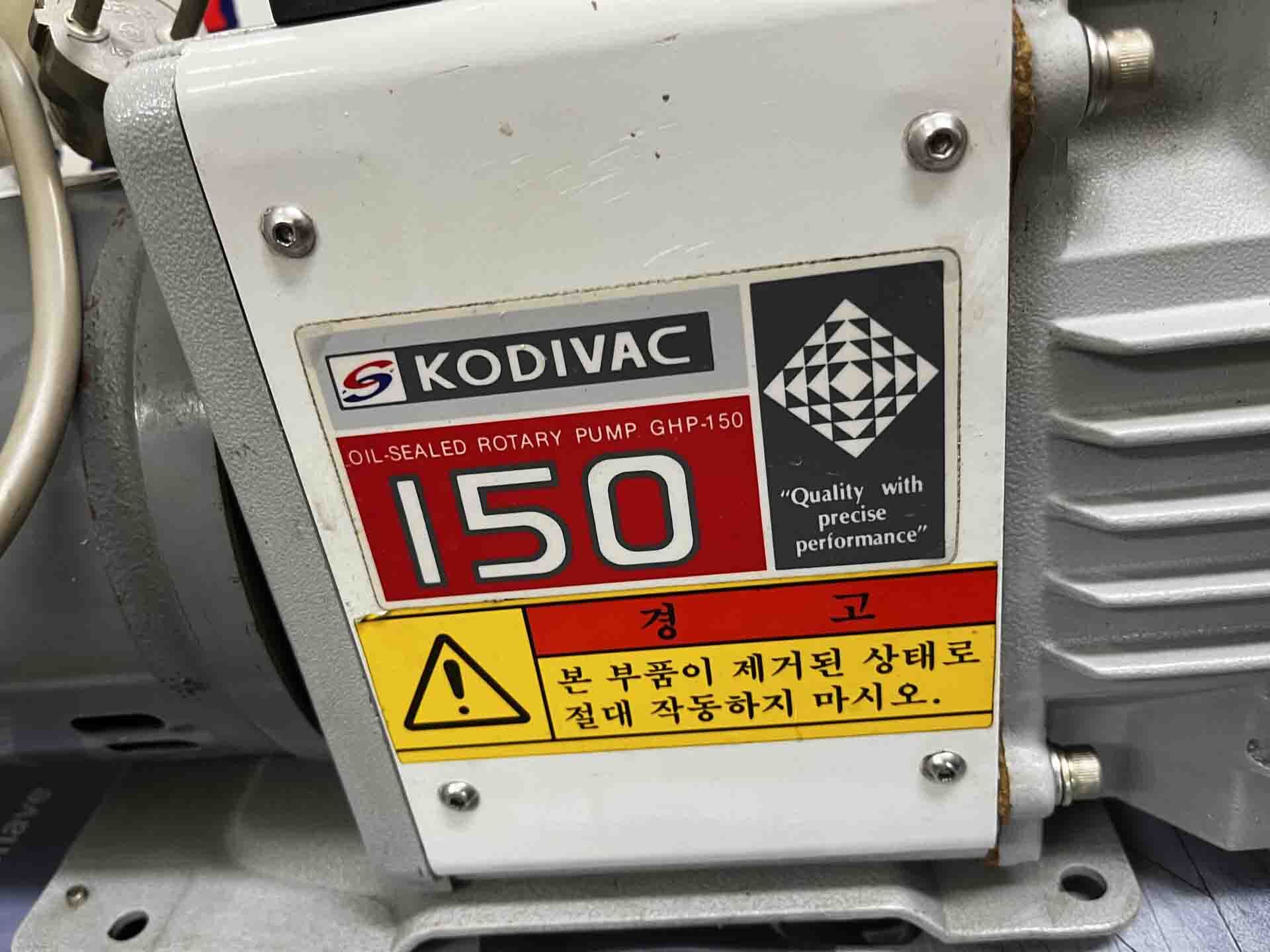 Photo Used KODIVAC GHP-150 For Sale