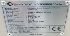 Photo Used KOH-YOUNG aSPire DL For Sale