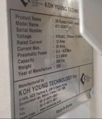 图为 已使用的 KOH-YOUNG KY-3030 待售