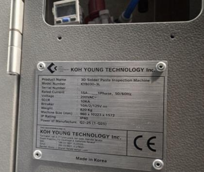 Foto Verwendet KOH-YOUNG KY 8030-3L Zum Verkauf