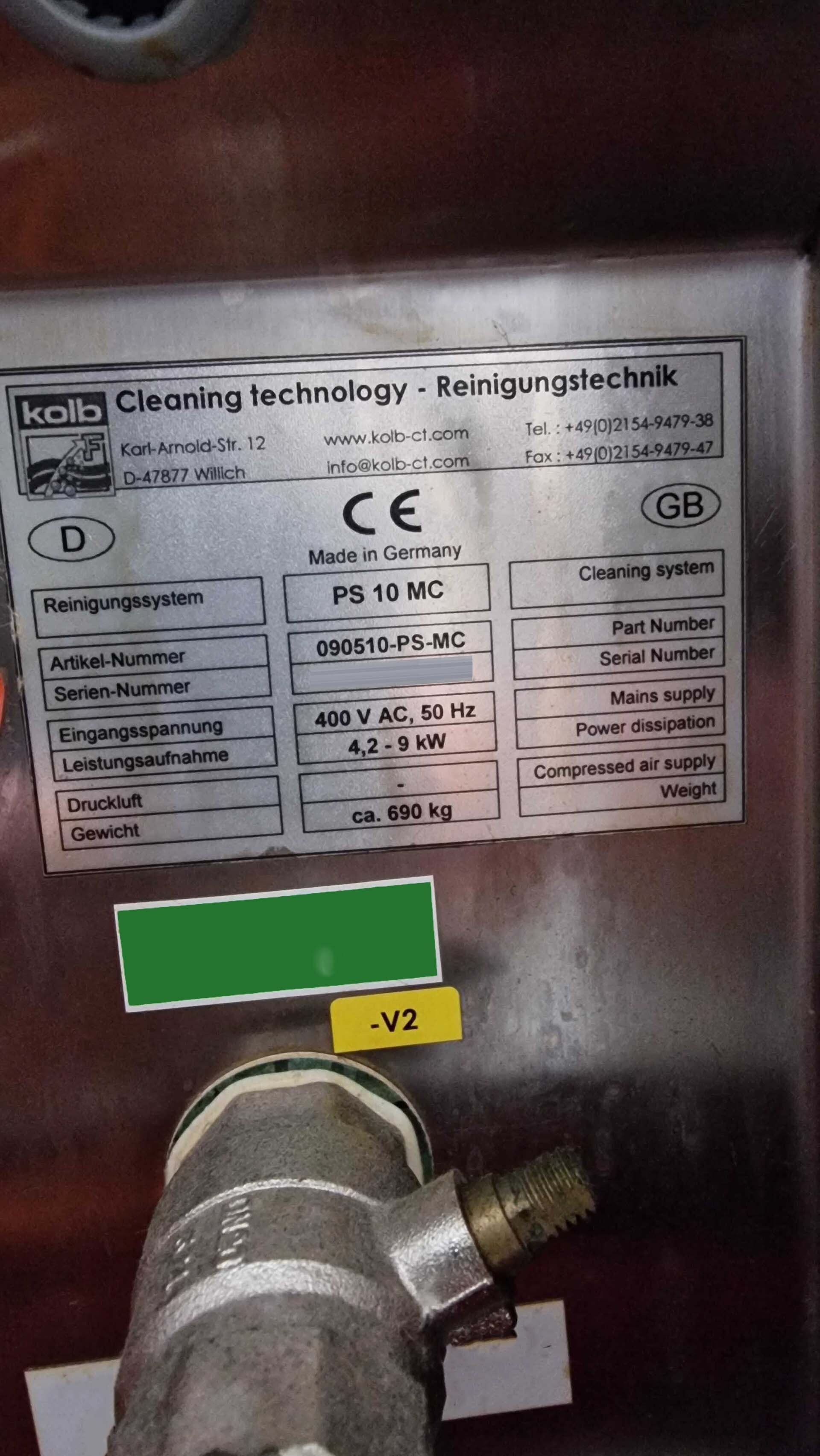 Foto Verwendet KOLB PS 10 MC Zum Verkauf