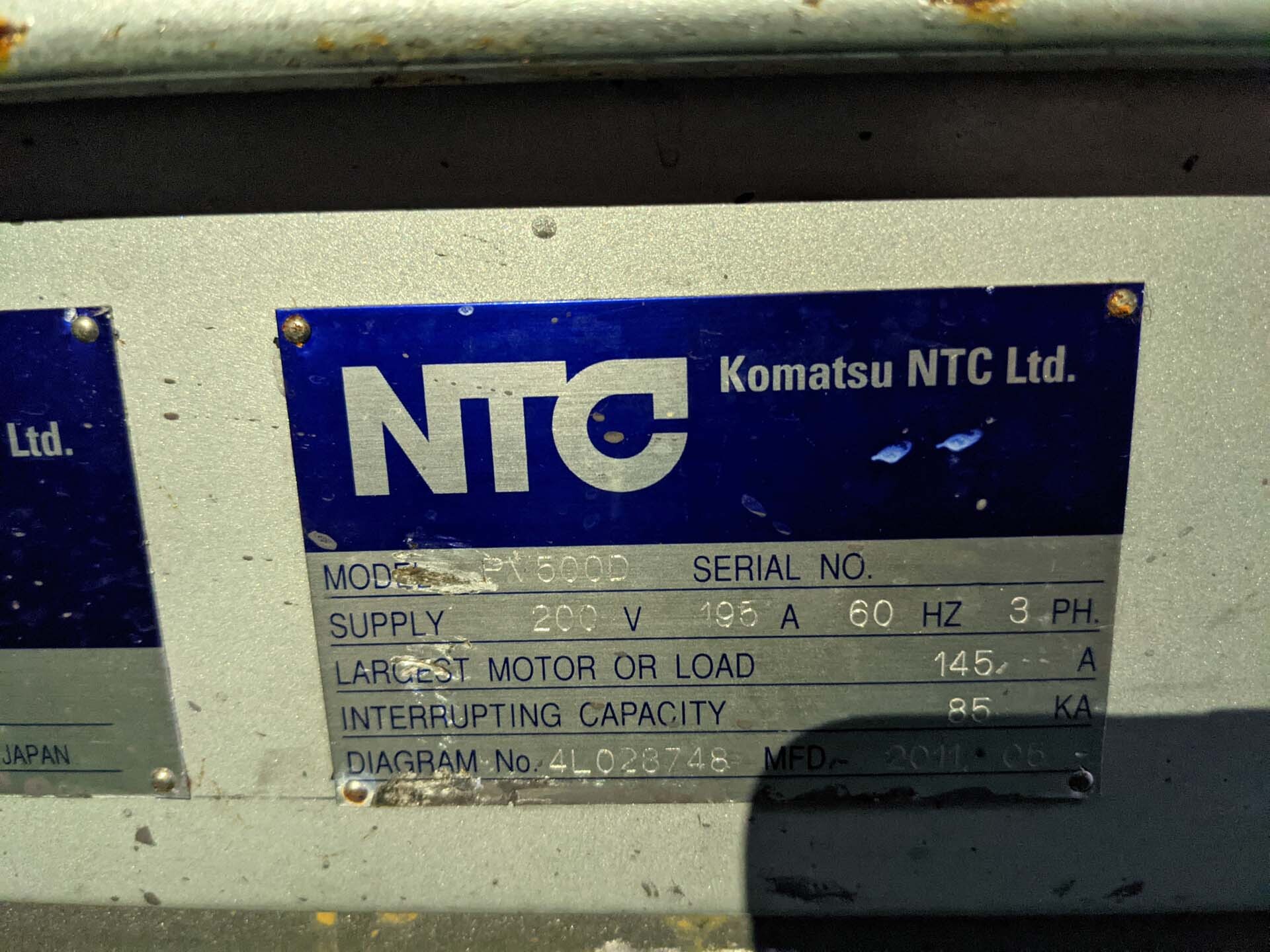 圖為 已使用的 KOMATSU / NTC PV500D 待售