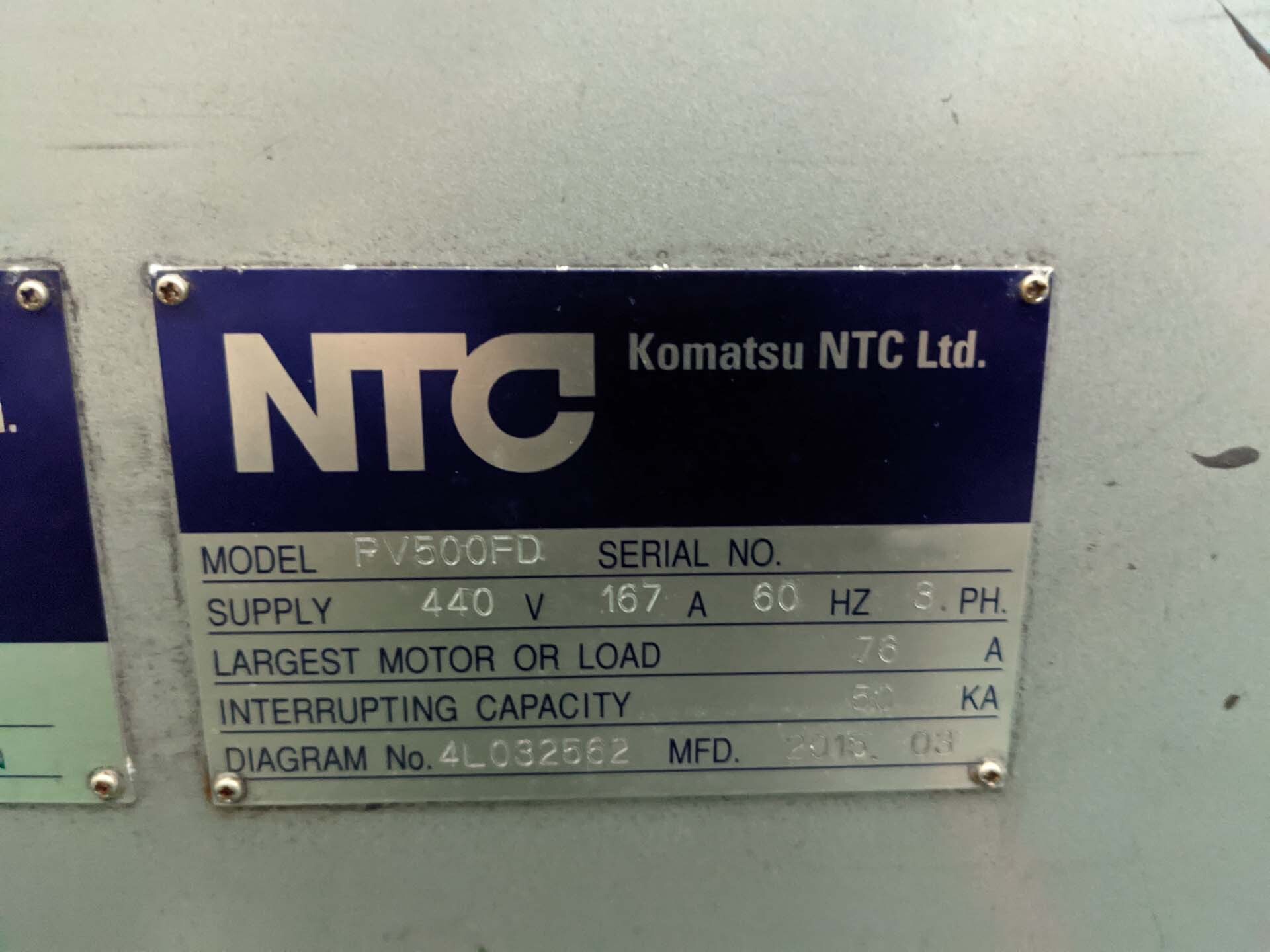 Foto Verwendet NTC / KOMATSU NTC PV500FD Zum Verkauf