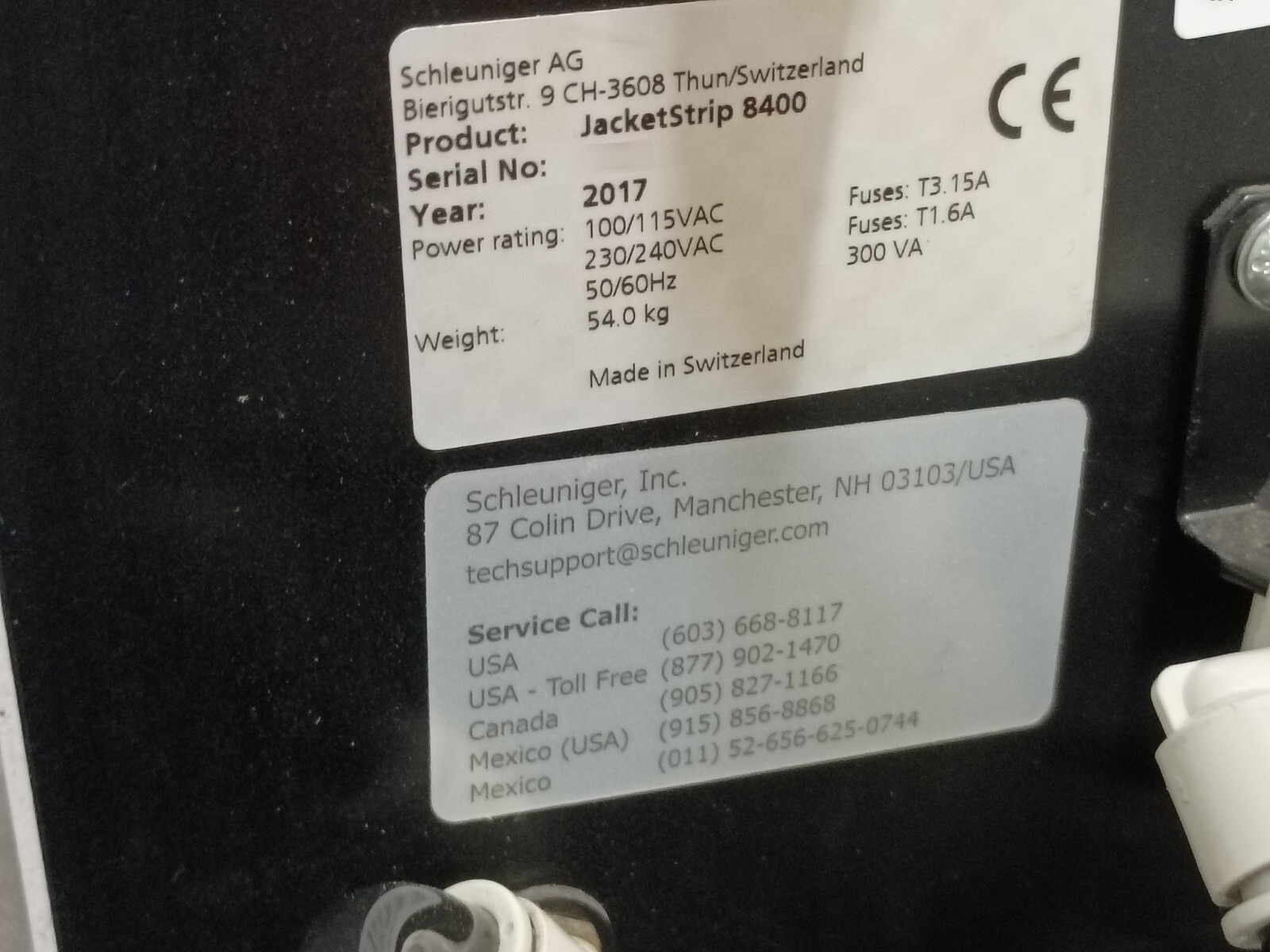 Foto Verwendet KOMAX JacketStrip 8500 Zum Verkauf