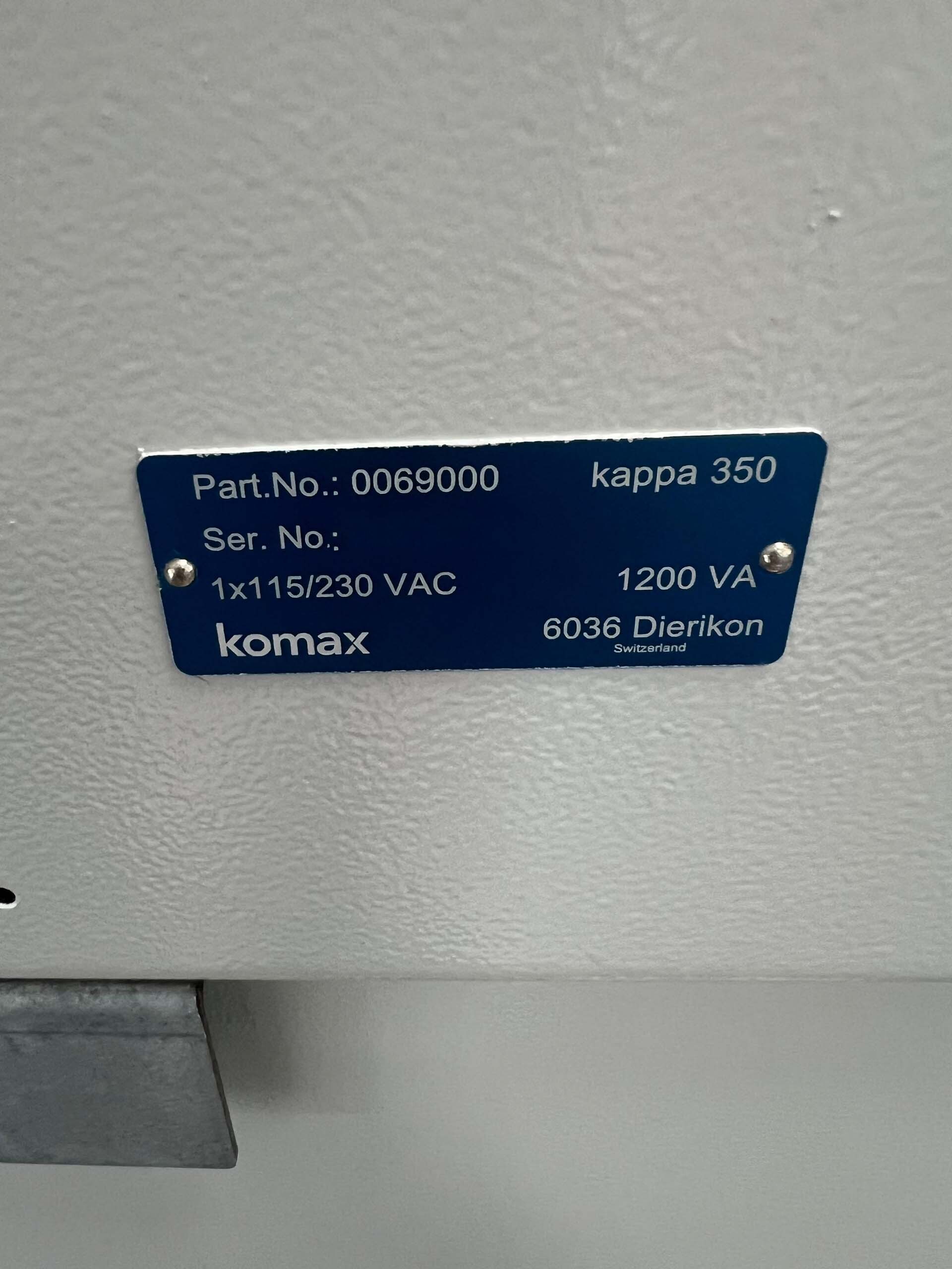 图为 已使用的 KOMAX Kappa 350 待售