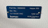 Photo Utilisé KOMAX Kappa 350 À vendre