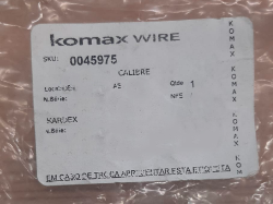 사진 사용됨 KOMAX Lot of spare parts for Gamma 333 판매용