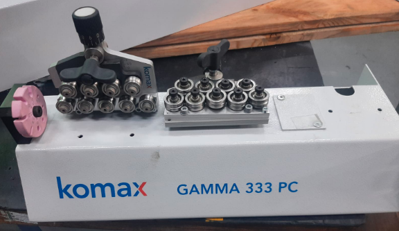 Photo Used KOMAX Lot of spare parts for Gamma 333 For Sale