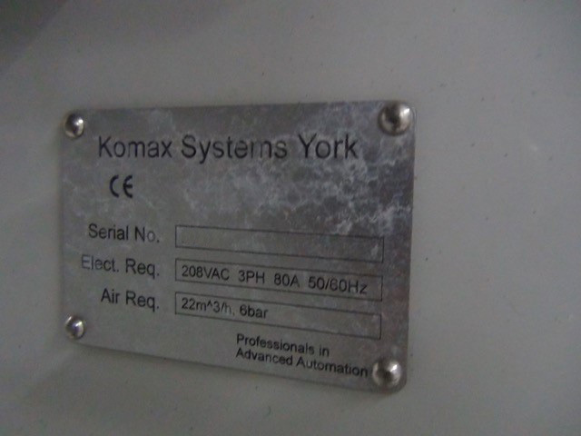Photo Used KOMAX Xcell 3400 2BB / 3BB For Sale