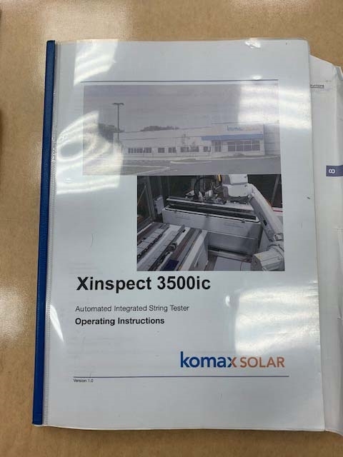 Foto Verwendet KOMAX Xinspect 3500ic Zum Verkauf